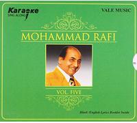 None - Karaoke Sing Along Mohammad Rafi Vol Five (Hindi / English Lyrics Booklet Inside)
