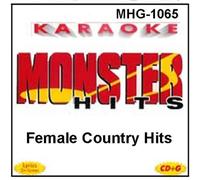 None - Monster Hits Karaoke #1065 - Female Country Hits