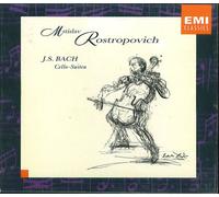 None - Mstislav Rostropovich: J.S.Bach Cello-Suiten [BOX SET]
