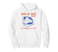 None of Your Emails are Finding Me Well Funny Cat Sweat à Capuche
