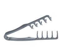 None Pince à cheveux électrique Peigne pour les racines rapides et les volumes et frange Style ABS Construction Portable Toilettage Essentiel ABS Volumisant Peigne à cheveux