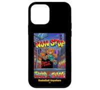 None Stop Teddy Bear Playing Basketball Illustration Graphic Coque pour iPhone 12 Mini