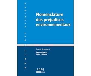 Nonenclature des préjudices environnementaux