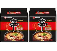 NONG SHIM - Instant Noodles, Shin Ramyun Black - 1 x 520g (Lot de 2)