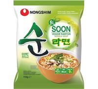 Nong Shim nouilles instantanées, soon veggie ramyun, douces, 122 g