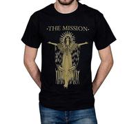 NONGSAO The Mission Gods Own Medicine The Brightest Light Unisex 100% Cotton Short-Sleeve T-Shirts Black L
