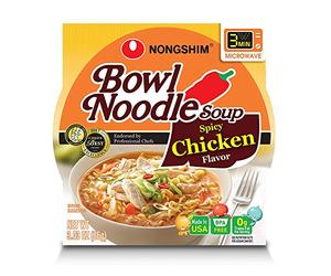 NongShim Bol à nouilles épicé au poulet, 85,9 g