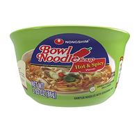 Nongshim Bowl Noodle Soup, Hot and Spicy, 3.03 Ounce (Pack of 12)