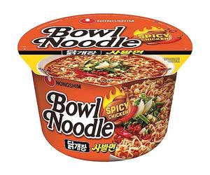 Nongshim Instant Cup nouilles, poulet épicé - 100 g, 1 pièce | Soupe à nouilles instantanée coréenne, préparée rapidement en quelques minutes, recette authentique directement de Corée