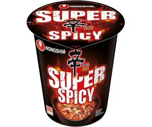 NONGSHIM - Instant Cup Nouilles Shin Red Super Spicy - (1 X 68 GR)