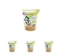 NONGSHIM - Instant Cup Soupe de nouilles Soon Veggie - (1 X 67 GR) (Lot de 4)