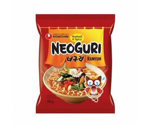 NONGSHIM Neoguri Nouilles aux Fruits de Mer (Épicé) 120 g