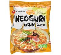 Nongshim Neoguri Nouilles Instantanées Fruits de Mer 20x120g | Saveur douce et authentique - Multipack économique - Préparation rapide en quelques minutes - Fabriqué en Corée