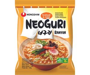 NONGSHIM - Nouilles instantanées Neoguri Doux - (1 X 120 GR) (Lot de 6)