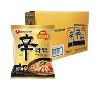 Nongshim Ramen au poulet épicé 6×120g-Nong Shim Instant Noodles Shin Ramyun Chicken - Soupe coréenne de nouilles Ramen au poulet piquante