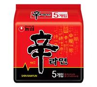 NONGSHIM Shin Ramyun Nouilles instantanées épicées - 5 x 120 g