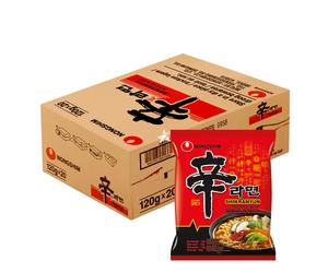 NONGSHIM Shin Ramyun Nouilles instantanées saveur épicée - 20 x 120 g