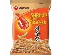 Nong Shim Chips saveur crevettes - Lot de 6 x 75 g