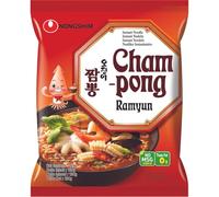 NONGSHIM - Soupe instantanée aux nouilles Champong - Multipack (20 X 124 GR)