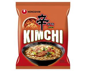 NONGSHIM Soupe instantanée de nouilles saveur kimchi - 20 x 120 g