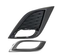 nongyo Compatible avec Mazda 3 2010 2011 BBN250C21C Grille De Phare Antibrouillard Avant Gauche avec Cadre Chromé Grille De Phare Antibrouillard BBN250C21C Antibrouillard Grille