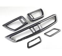 nongyo Sortie d'air Décoration Compatible avec Nissan pour Qashqai J11 2016-2021 pour X-Trail pour Rogue T32 Console Avant Accessoires De Garniture De Couvercle De Sortie De Climatisation(4)