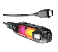 NONGYU Adaptateur de carte son externe pour Piva X41 USB C appareils 32 bits 384 kHz et PD60 W Charge rapide pour jeux vidéo écran LED école