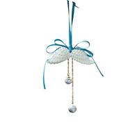 NONGYU Aile angélique artistique - Accessoires automobiles - Texture gypse résistante aux intempéries - 7 x 6 x 3 cm - Petite taille - Pièce décorative à suspendre pour intérieur de voiture