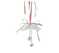 NONGYU Aile angélique artistique - Accessoires automobiles - Texture gypse résistante aux intempéries - 7 x 6 x 3 cm - Petite taille - Pièce décorative à suspendre pour intérieur de voiture