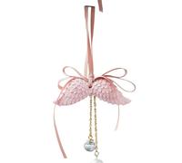 NONGYU Aile angélique artistique - Accessoires automobiles - Texture gypse résistante aux intempéries - 7 x 6 x 3 cm - Petite taille - Pièce décorative à suspendre pour intérieur de voiture