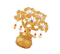 NONGYU Arbre à monnaie en cristal pour attirer la richesse, la prospérité et le succès, décoration d'énergie positive