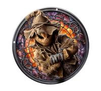 NONGYU Attrape-soleil en verre teinté à suspendre pour fenêtre, chapeau de sorcière, panneau coloré, décoration murale pour balcon, cour, jardin, attrape-soleil teinté