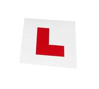 NONGYU Autocollant amovible pour pare-chocs de voiture - Lettre L - Autocollant de voiture - Pour nouveau conducteur