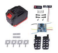 NONGYU Boîte de rangement pour batterie et carte de chargement PCB pour boîtier d'alimentation de chargement sûr