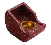 NONGYU Brûleurs d'encens arabes pour méditations et parfums d'intérieur - Diffuseur de résines en forme de nœuds - Brûleurs en métal - Plateau à cendres