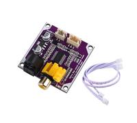 NONGYU Carte de décodage numérique avec entrée coaxiale Opt pour auditif stéréo 24 bits 192 K avec protections d'alimentation et technologie de réduction du bruit Opt Coaxial