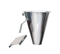 NONGYU Cône d'abattage de poulet en acier galvanisé pour un traitement efficace de la volaille à la maison