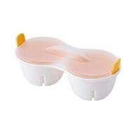 NONGYU Cuiseur à œufs au micro-ondes convivial avec forme de poulet Temps de préparation rapide Utilisation quotidienne Entretien facile Outil de cuisine Cuisinière domestique