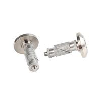 NONGYU Embouts de guidon de rechange en acier inoxydable pour moto tout-terrain