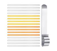 NONGYU Ensemble de fabrication de bijoux tendance de 17 pièces avec outil de cintrage et matériaux en alliage, bracelets personnalisables pour usage quotidien