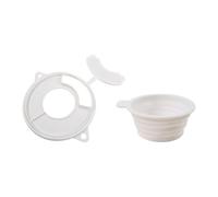 NONGYU Ensemble d'outils de cuisson importants avec couvercle résistant aux éclaboussures et tasse à mesurer pratique