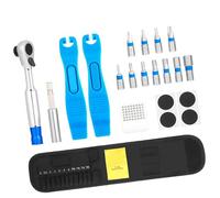 NONGYU Ensemble d'outils pratiques et multifonctionnels en alliage d'acier pour réparation de pneus d'urgence et d'entretien