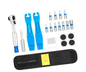 NONGYU Ensemble d'outils pratiques et multifonctionnels en alliage d'acier pour réparation de pneus d'urgence et d'entretien