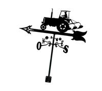 NONGYU Girouette en forme de coq - Décoration de jardin en métal - Direction du vent - Accessoires de décoration de jardin