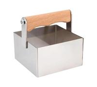 NONGYU Grattoir Peigne en Acier Inoxydable avec Poignée Biscuit Apiculture Accessoires Permanent Nid Structure