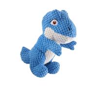 NONGYU Jouet à mâcher interactif en forme de dinosaure portable avec couineur : dents lavables, jouir du plaisir de mâcher jouet résistant à la mastication