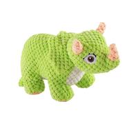 NONGYU Jouet à mâcher interactif en forme de dinosaure portable avec couineur : dents lavables, jouir du plaisir de mâcher jouet résistant à la mastication