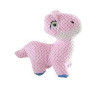 NONGYU Jouet à mâcher interactif en forme de dinosaure portable avec couineur : dents lavables, jouir du plaisir de mâcher jouet résistant à la mastication