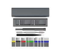 NONGYU Kit complet de 31 outils de réparation et de démontage avec étui de transport pour réparations électroniques sur site et kit de réparation professionnel