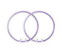 NONGYU Lot de 2 cercles à broder ronds à ressort pour les amateurs de couture, travaux d'aiguille, projets de broderie